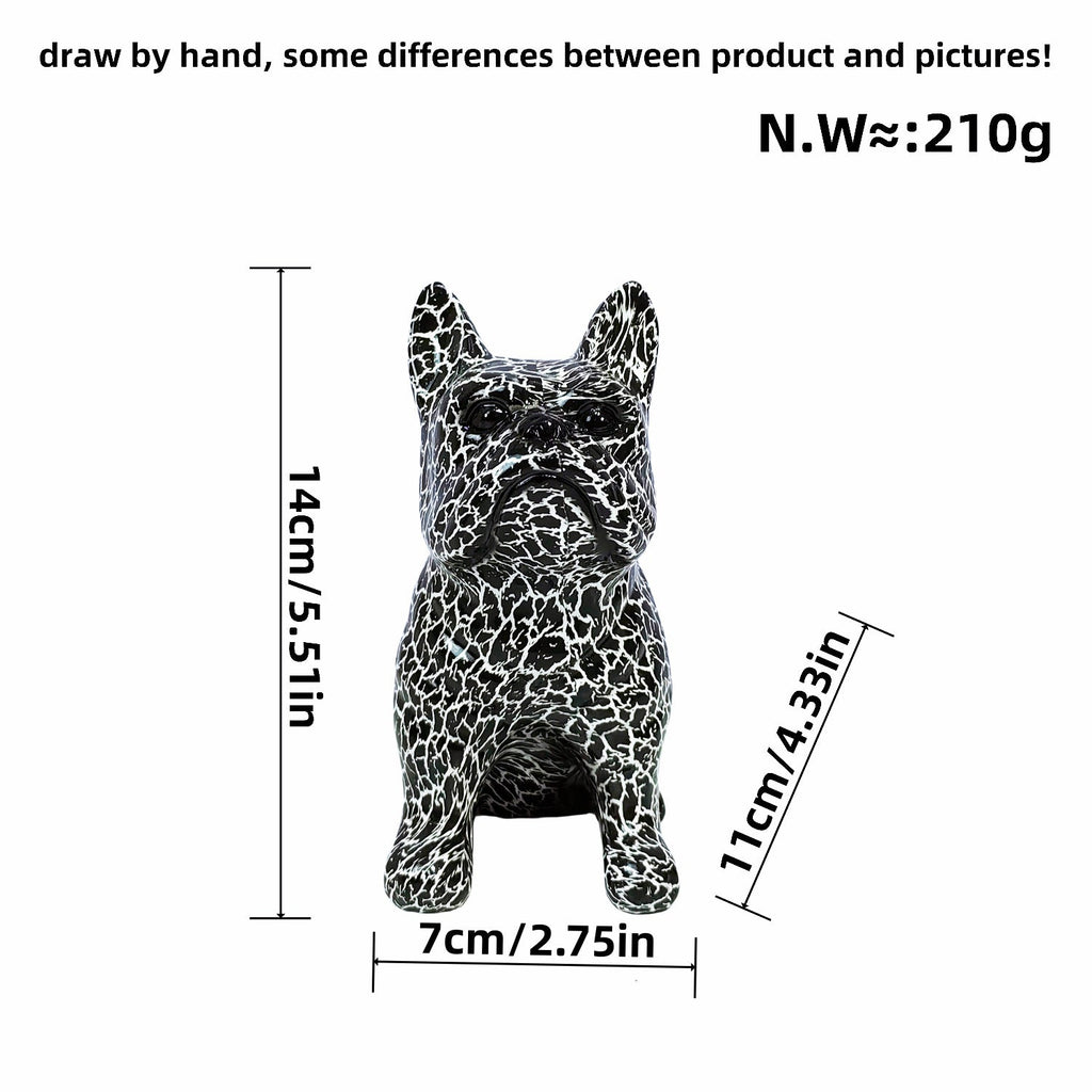 Artistically Designed Bulldog Figure | Thrascher