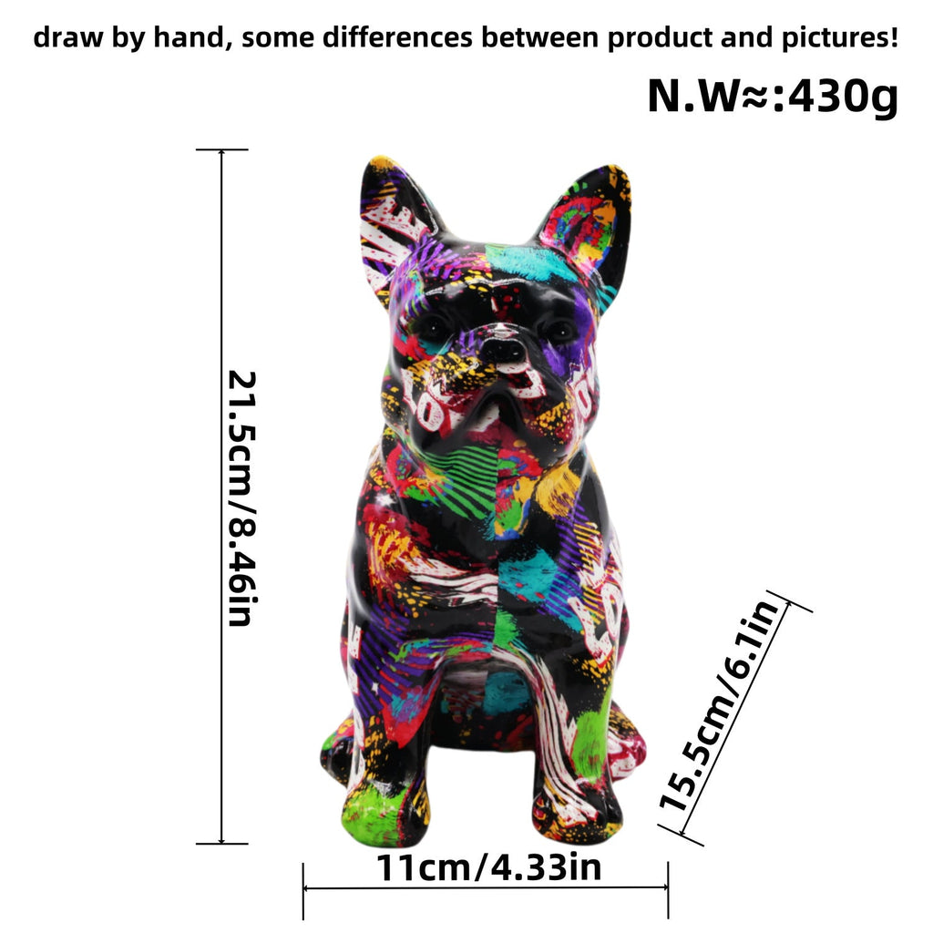 Artistically Designed Bulldog Figure | Thrascher