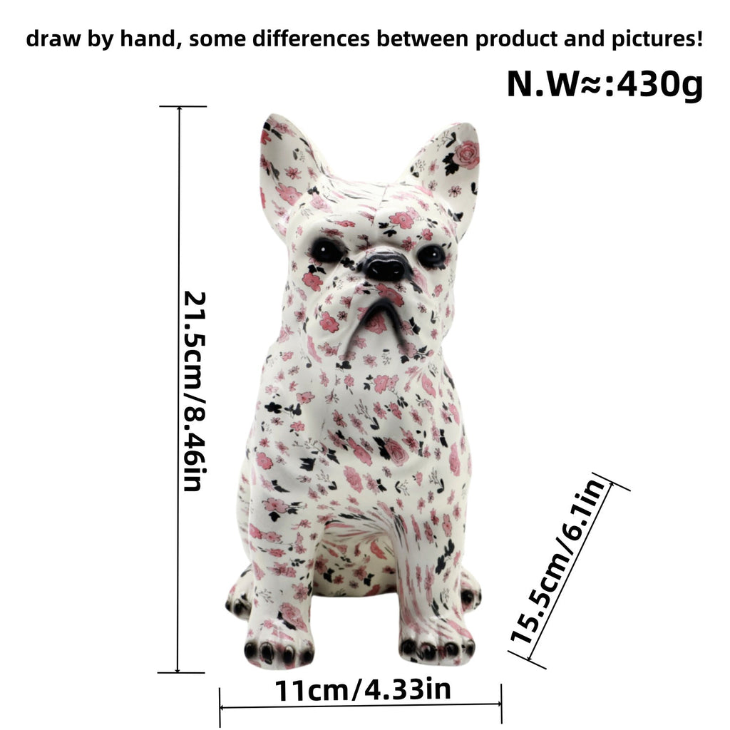 Artistically Designed Bulldog Figure | Thrascher