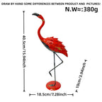Artistically Designed Flamingo Sculpture | Thrascher