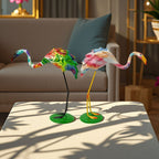 Artistically Designed Flamingo Sculpture | Thrascher