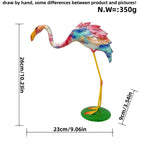 Artistically Designed Flamingo Sculpture | Thrascher