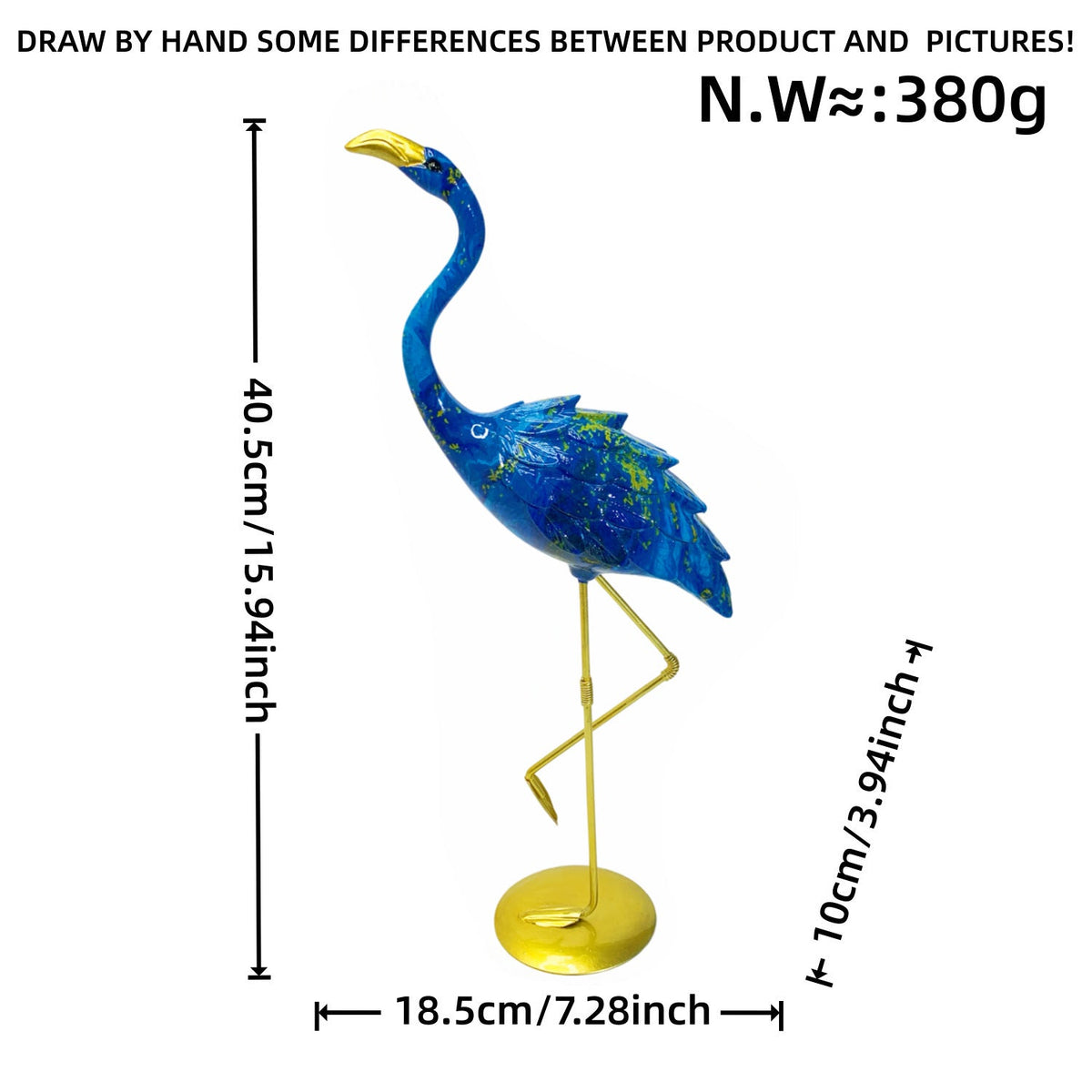 Artistically Designed Flamingo Sculpture | Thrascher
