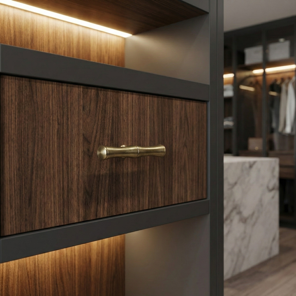 Ashdando Solid Brass Cabinet Handle