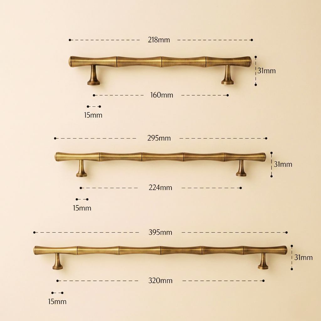 Ashdando Solid Brass Cabinet Handle