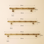 Ashdando Solid Brass Cabinet Handle
