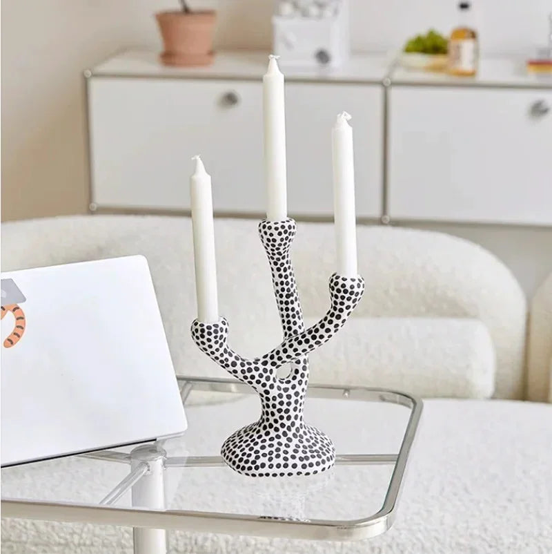 Ashruna Ceramic Candle Holder