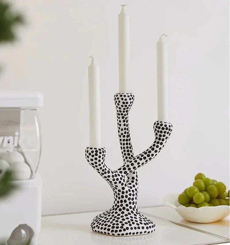 Ashruna Ceramic Candle Holder