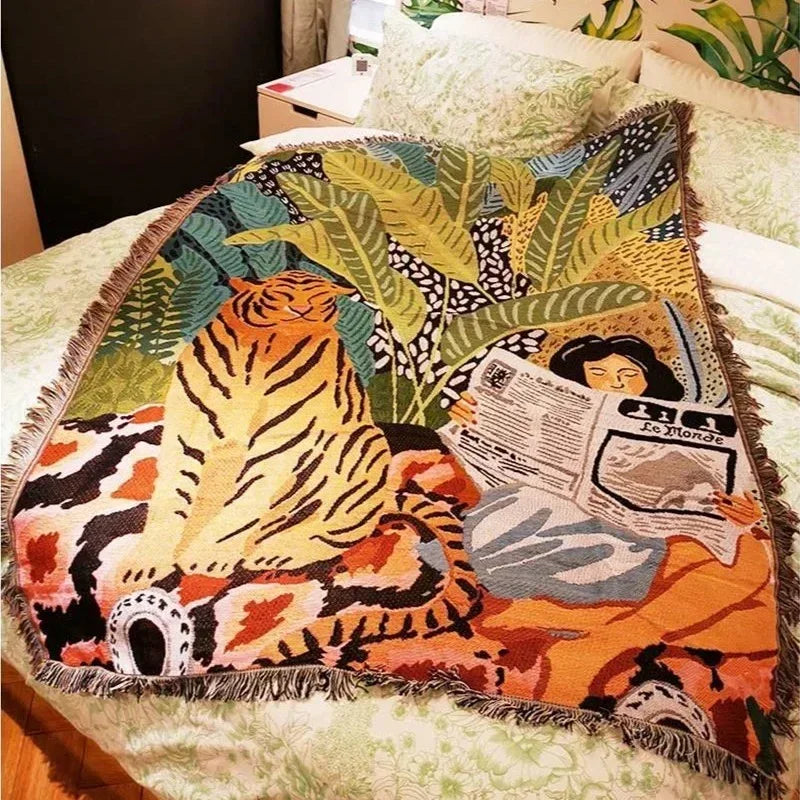 Ashruna Throw Blanket