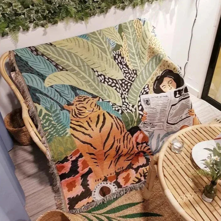 Ashruna Throw Blanket