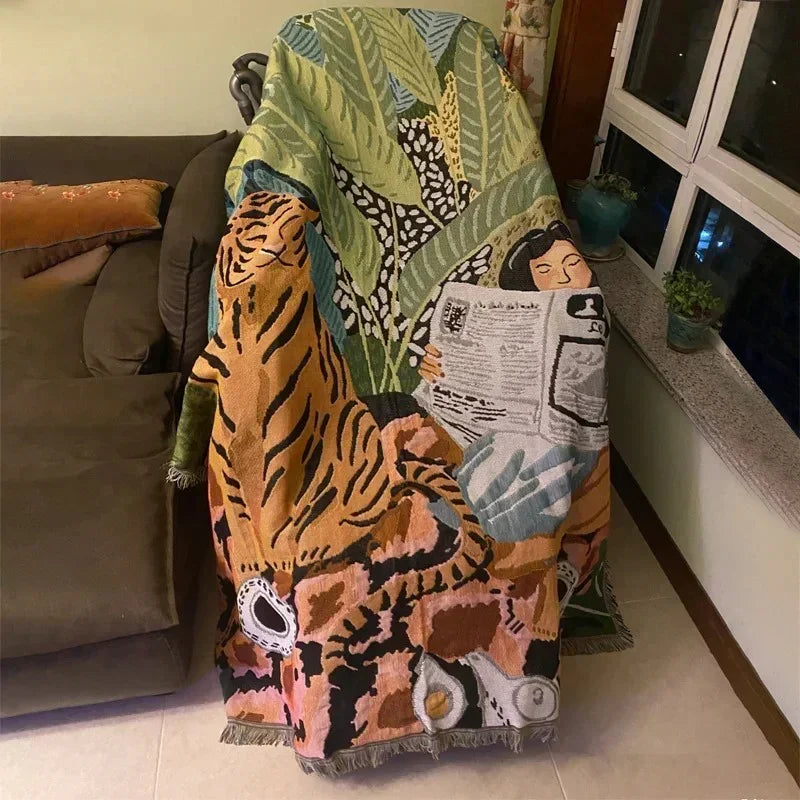 Ashruna Throw Blanket