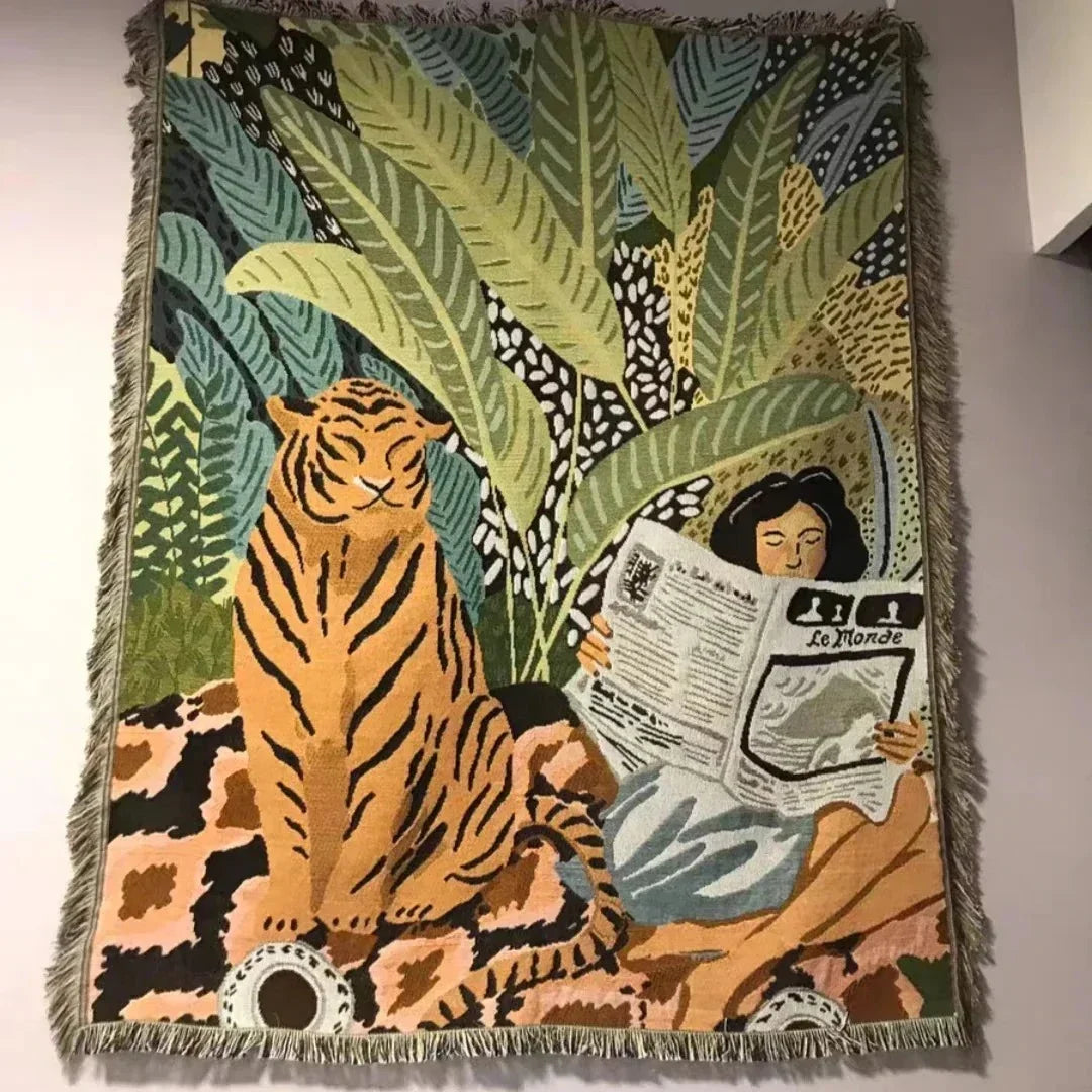 Ashruna Throw Blanket