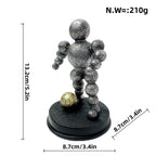 Athletic Figure Silver Bronze | Thrascher