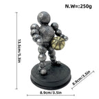Athletic Figure Silver Bronze | Thrascher
