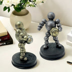 Athletic Figure Silver Bronze | Thrascher