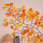 Autumn Decorative LED Maple Leaf Wall Garland | Thrascher