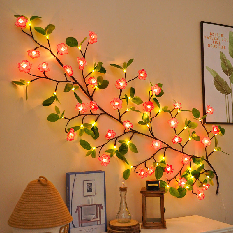 Autumn Decorative LED Maple Leaf Wall Garland | Thrascher