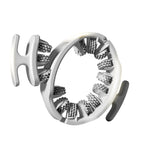 Manual Massage Roller with 360° Rollers, Adjustable Opening and Removable Handle
