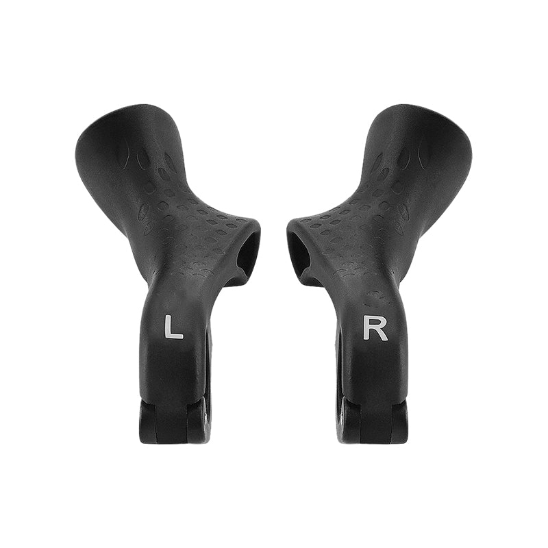 Ergonomic Bicycle Handlebar Grips, Carbon with Nylon Fiber, 120 g, 1 Pair