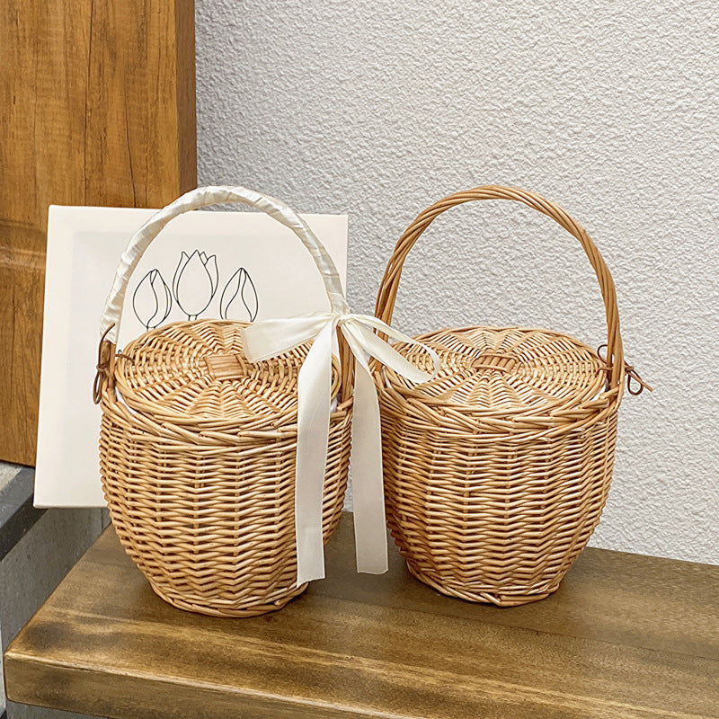 Basket Soft Textile Handwoven | Thrascher