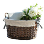 Basket with Fabric Insert | Thrascher