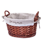 Basket with Fabric Insert | Thrascher