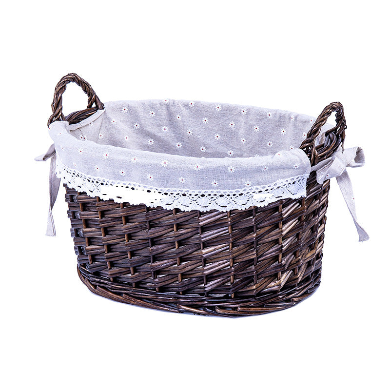 Basket with Fabric Insert | Thrascher