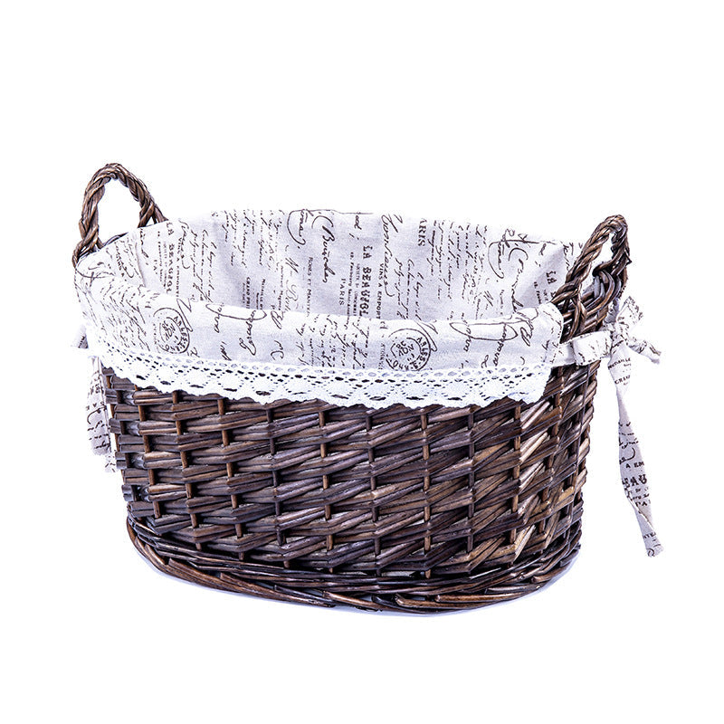 Basket with Fabric Insert | Thrascher