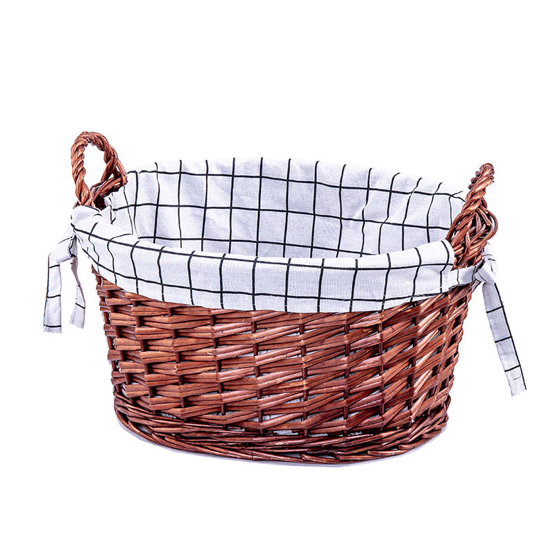 Basket with Fabric Insert | Thrascher