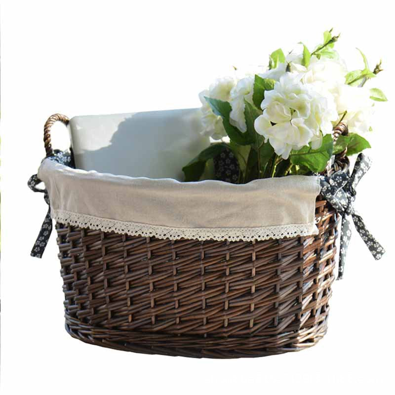 Basket with Fabric Insert | Thrascher