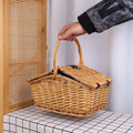 Basket with Lid Lidded Handwoven | Thrascher