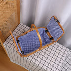 Basket with Lid Lidded Handwoven | Thrascher