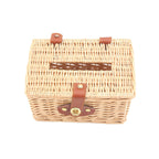 Basket with Practical Folding Mechanism and Leather Details | Thrascher
