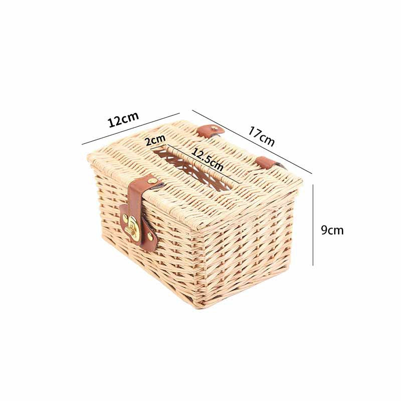Basket with Practical Folding Mechanism and Leather Details | Thrascher