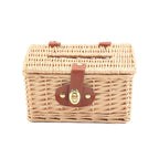 Basket with Practical Folding Mechanism and Leather Details | Thrascher