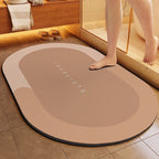 Bath Mat Cyan Gray | Thrascher