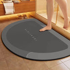Bath Mat Cyan Gray | Thrascher
