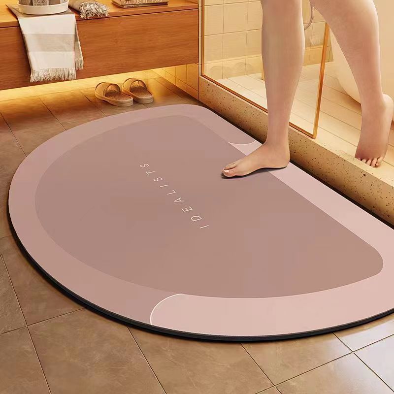 Bath Mat Cyan Gray | Thrascher
