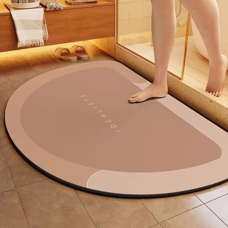 Bath Mat Cyan Gray | Thrascher