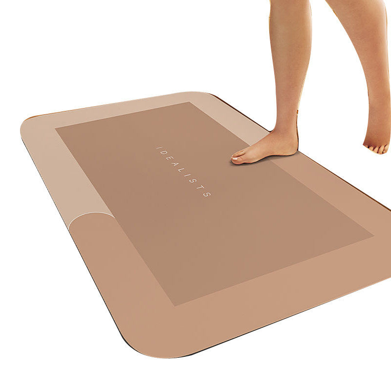 Bath Mat Cyan Gray | Thrascher