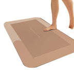 Bath Mat Cyan Gray | Thrascher