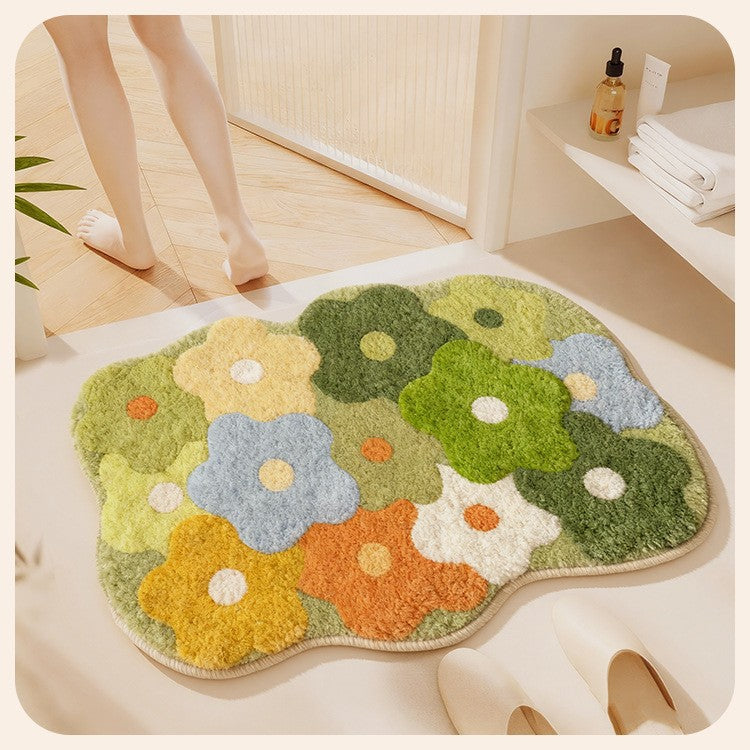 Bath Mat Soft Textile Non Slip | Thrascher