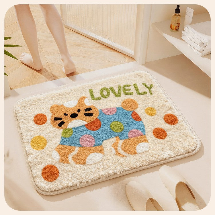 Bath Mat Soft Textile Non Slip | Thrascher