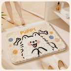Bath Mat Soft Textile Non Slip | Thrascher