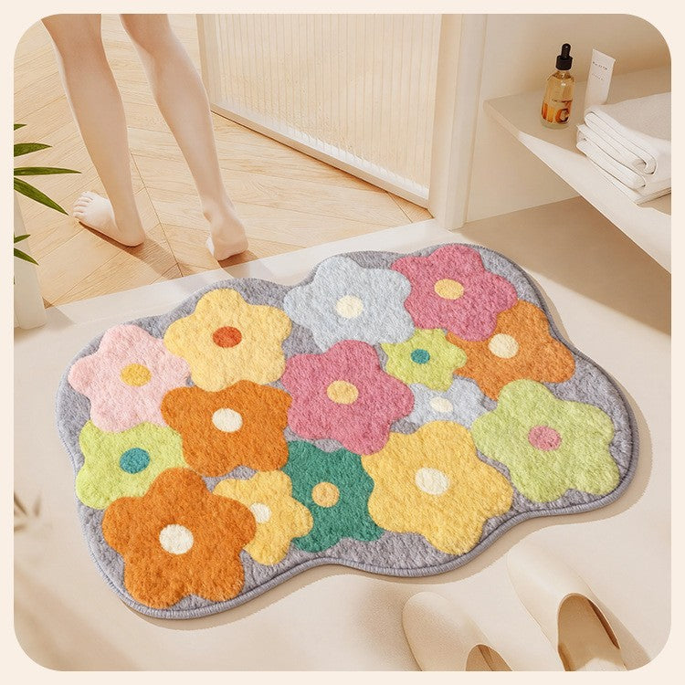 Bath Mat Soft Textile Non Slip | Thrascher