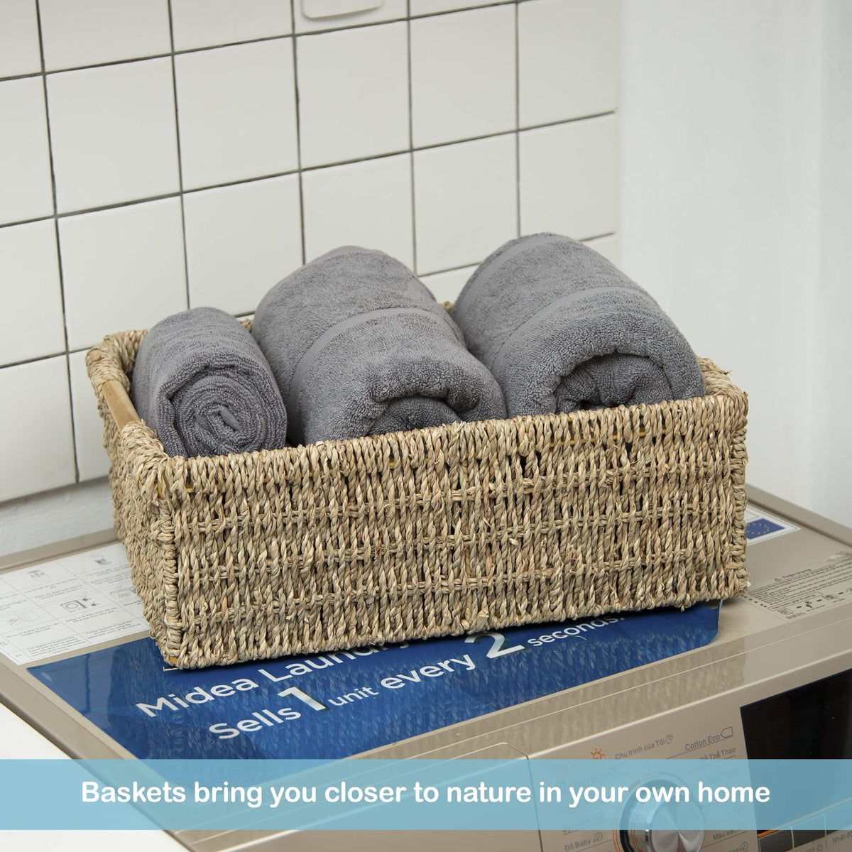 Bathroom Storage Basket | Thrascher