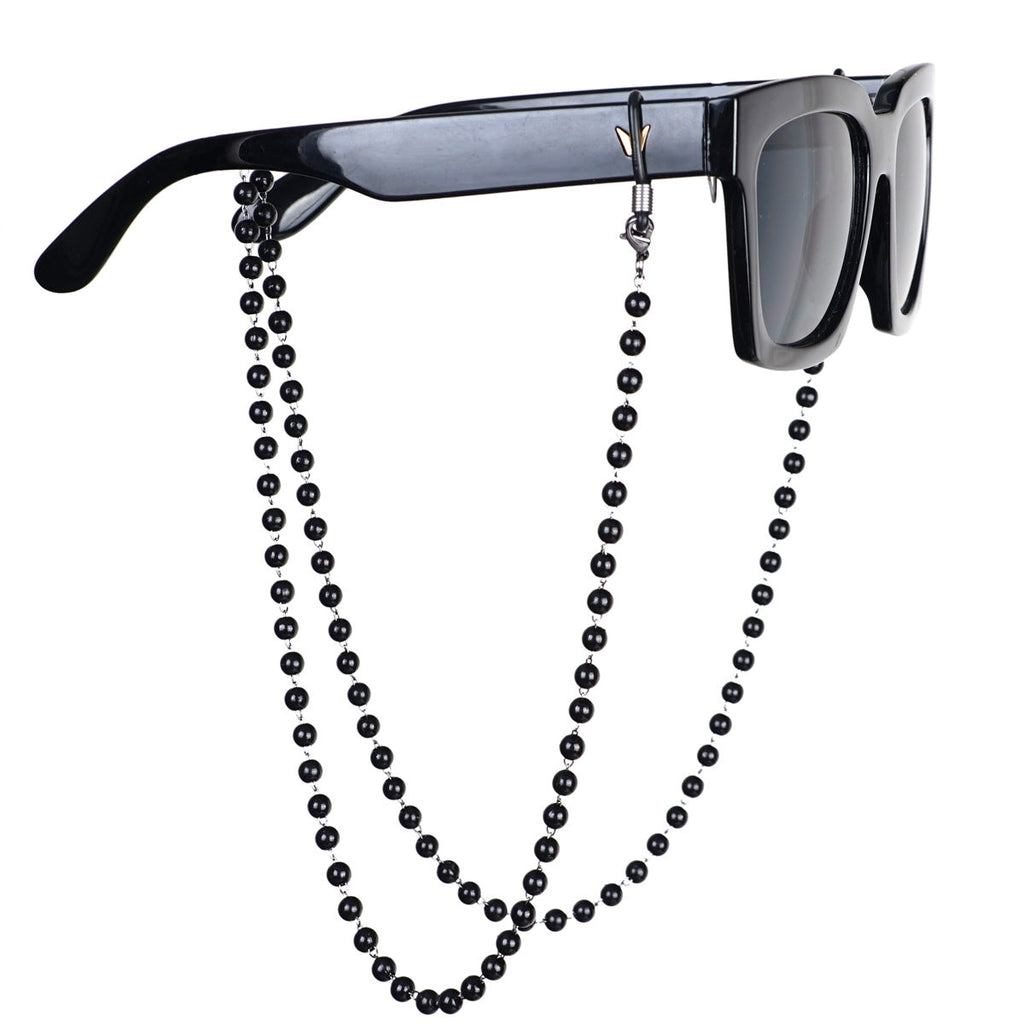 Beaded Eyewear Chain with Adjustable Ends for Glasses and Sunglasses, view 2