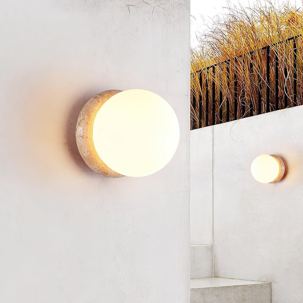 Belbosa Travertine Wall Light
