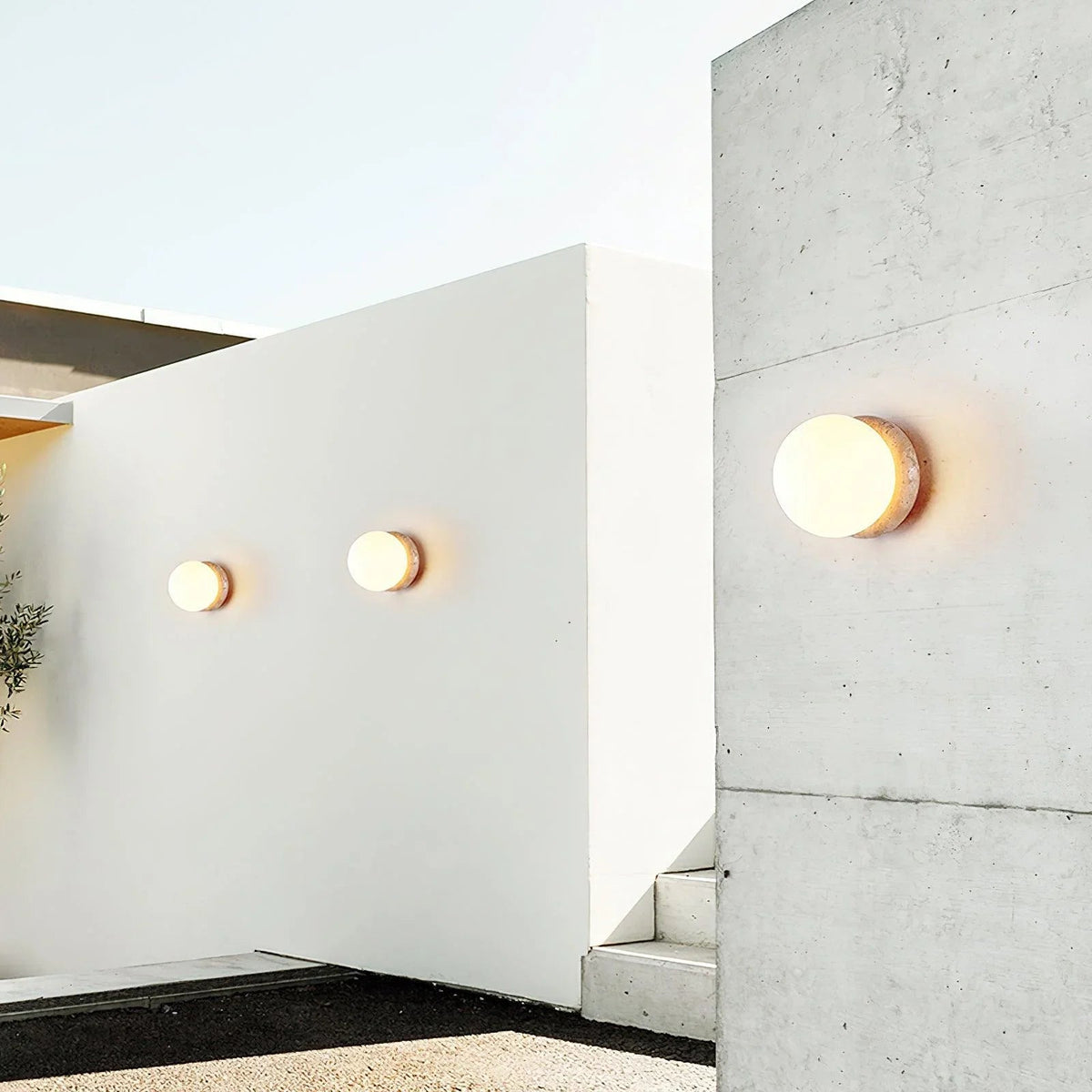 Belbosa Travertine Wall Light