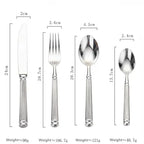 Belella Silver Cutlery Set